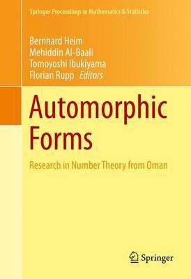 Automorphic Forms; Research in Number Theory from Oman(English, Electronic book text, unknown)