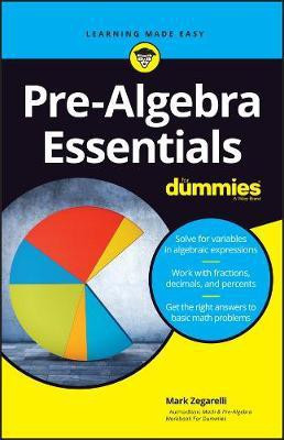 Pre-Algebra Essentials For Dummies(English, Paperback, Zegarelli Mark)