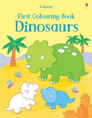 First Colouring Book Dinosaurs(English, Paperback, Taplin Sam)