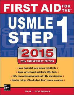 First Aid for the USMLE Step 1 2015(English, Paperback, Le Tao)