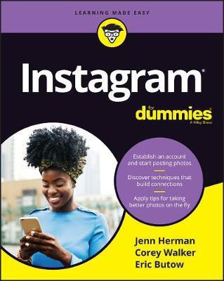 Instagram For Dummies(English, Paperback, Herman Jenn)
