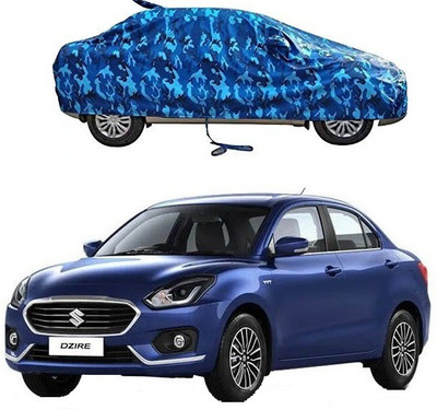 SA GROUP Car Cover For Maruti Suzuki Swift Dzire (With Mirror Pockets)(Multicolor)