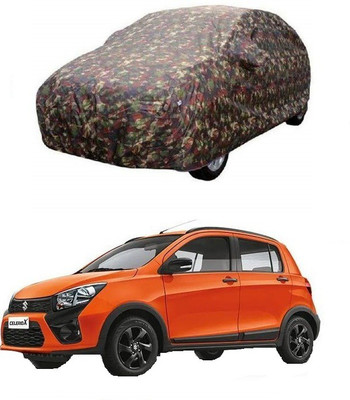 SA GROUP Car Cover For Maruti Suzuki Celerio (With Mirror Pockets)(Multicolor)