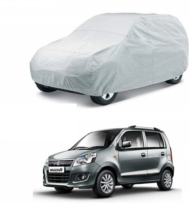 SS Mart Car Cover For Maruti Suzuki WagonR Stingray (Without Mirror Pockets)(Silver, For 2019, 2018, 2017 Models)