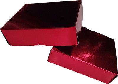 Kkrish Non-Corrugated Paper PACKAGING, STORAGE, GIFT, E-COMMERCE, SHIPPING, sweet Packaging Box(Pack of 30 Maroon)