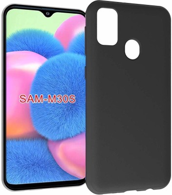 SMARTCASE Back Cover for SAMSUNG GALAXY M30S(Black, Grip Case, Silicon, Pack of: 1)