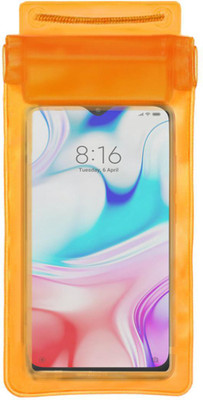 ACM Pouch for Mi Redmi 8(Orange, Waterproof, Pack of: 1)