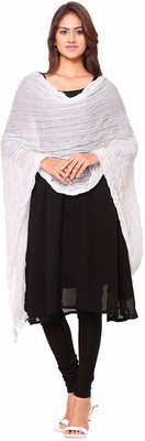 caaspy Cotton Blend Solid Women Dupatta