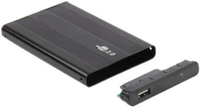 Rompy Terabyte External portable 2.5 Sata Casing Hard Disk case Usb 2.5 inch Hard Disk Enclosure(For EXTERNAL HARD DISK CASE COVER, Black, Silver) Rompy Terabyte External portable 2.5 Sata Casing Hard Disk case Usb 2.5 inch Hard Disk Enclosure(For EXTERNAL HARD DISK CASE COVER, Black, Silver)