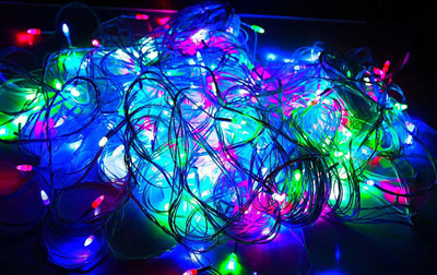 Shoppingdoor 80 LEDs 11.43 m Multicolor Color Changing String Rice Lights(Pack of 1)