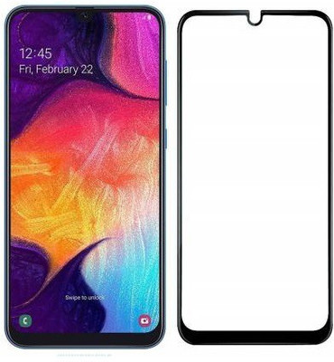 DSCASE Edge To Edge Tempered Glass for Samsung Galaxy A50(Pack of 1)