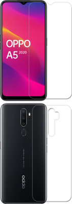 FashionCraft Back Screen Guard for Oppo A5 (2020)(Pack of 2)