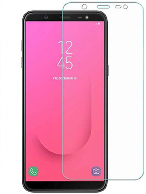 Spinzzy Tempered Glass Guard for Samsung Galaxy J8(Pack of 1)
