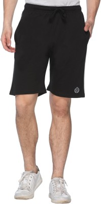 Humbert Solid Men Black Regular Shorts