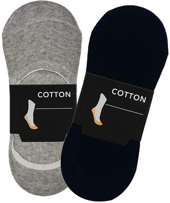PinKit Men & Women Self Design, Solid Low Cut(Pack of 2)