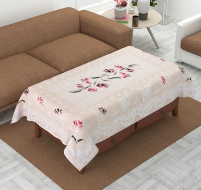 WONDERLAND Floral 4 Seater Table Cover(Multicolor, Cotton)