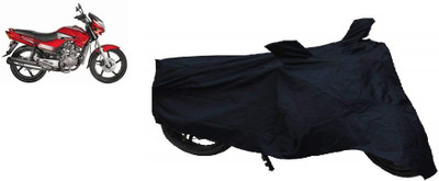 Amozkart Two Wheeler Cover for Hero(Ambition, Black)