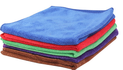 Auto Hub Microfiber Vehicle Washing  Cloth(Pack Of 5, 270 GSM)