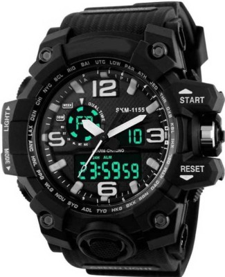 SKMEI PM GK 1155 Skemie Sport Watch Blue Analog-Digital Watch  - For Men