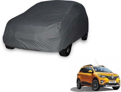 MOCKHE Car Cover For Renault Universal For Car (Without Mirror Pockets)(Grey, For 2019 Models)