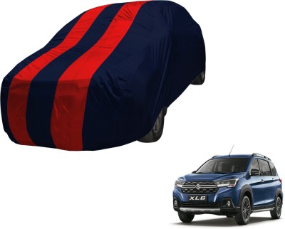 Auto Hub Car Cover For Maruti Suzuki Universal For Car (Without Mirror Pockets)(Blue, Red, For 2019 Models)