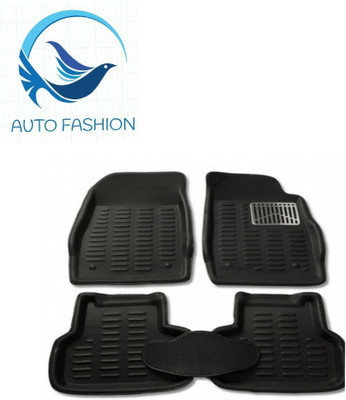 Auto Fashion Polyutherine 3D Mat For  Maruti Suzuki Wagon R 1.0, WagonR(Black)