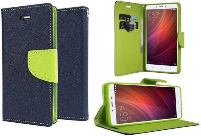 Mfishing Flip Cover for Xiaomi Redmi Note 7 Pro(Green, Dual Protection, Pack of: 1)