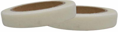 Vardhman Stretchable Floral Paper Tape handheld Stretchable Floral Paper Tape (Manual)(Set of 2, White)