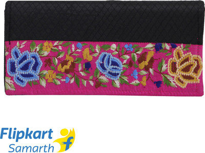 Indha Craft Casual, Party, Formal Black  Clutch