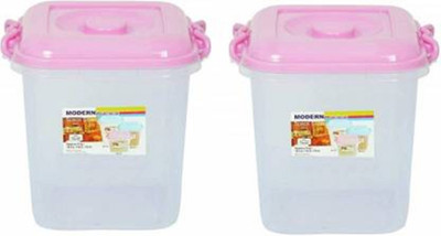 AMAZE ACTIONWARE Plastic Grocery Container  - 13 L(Pack of 2, Pink)