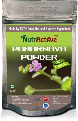 NutrActive Organic Punarnava Powder 100 gm(100 g)