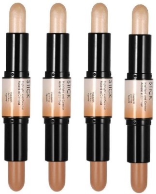 BTNT Super Combo of 4 Contour Stick Highlighter(Beige)