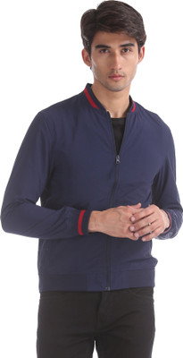 FLYING MACHINE Full Sleeve Solid Men Jacket
