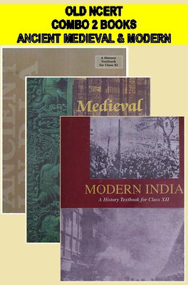 Ancient India By RS Sharma, Medieval India By Satish Chandra And Modern India By Bipin Chandra Old NCERT History(perfect, RS Sharma, Satish Chandra, Bipan Chandra)