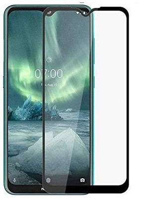 Caseline Edge To Edge Tempered Glass for Nokia 7.2(Pack of 1)