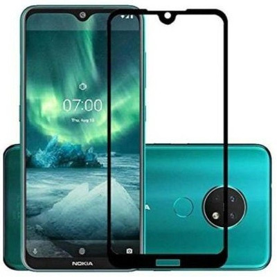 ROYALBASE Edge To Edge Tempered Glass for Nokia 7.2(Pack of 1)