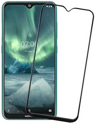 ROYALBASE Edge To Edge Tempered Glass for Nokia 7.2(Pack of 1)