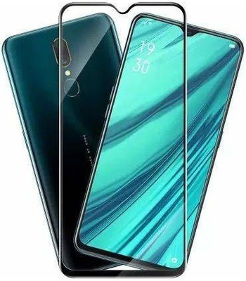 BRENZZ Edge To Edge Tempered Glass for OPPO A5 2020(Pack of 1)