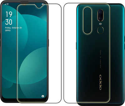 FashionCraft Front and Back Screen Guard for Oppo F11(Pack of 2)