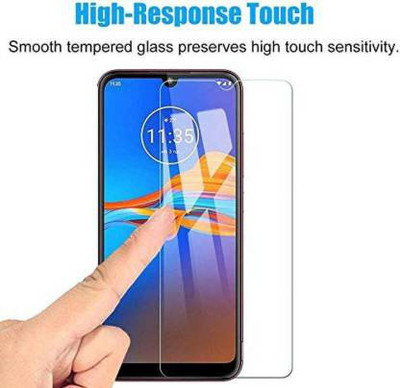 MOBIRUSH Tempered Glass Guard for Motorola e6s(Pack of 1)