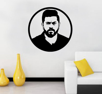 fuzzy 55 cm Nivin Pauly Self Adhesive Sticker(Pack of 1)