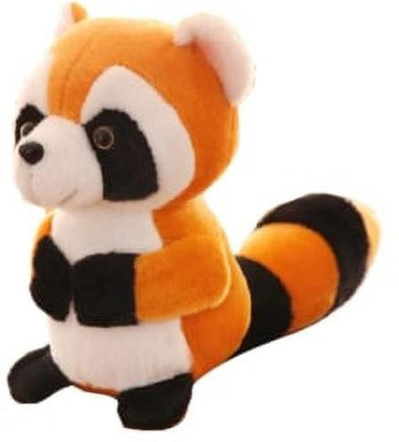 Tickles Soft Raccon Plush Toy For Kids  - 20 cm(Brown)
