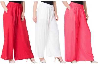 ruhfab Relaxed Women Multicolor Trousers