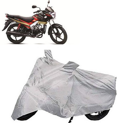 CORASS Two Wheeler Cover for Mahindra(Centuro, Silver)