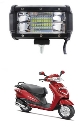 PRTEK LED Fog Lamp Unit 00141 Fog Lamp Motorbike LED for Hero (12 V, 72 W)(Duet, Pack of 2)