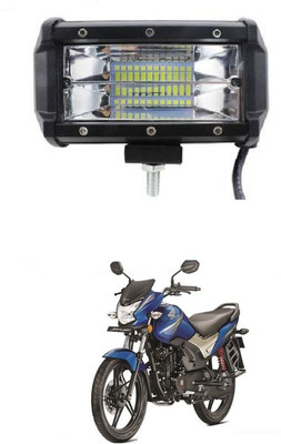 PRTEK LED Fog Lamp Unit 00165 Fog Lamp Motorbike LED for Honda (12 V, 72 W)(CB Shine, Pack of 2)