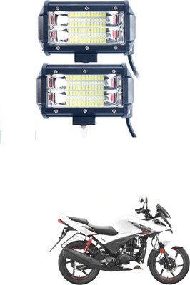 PRTEK LED Fog Lamp Unit 00099 Fog Lamp Motorbike LED for Hero (12 V, 72 W)(Ignitor, Pack of 2)