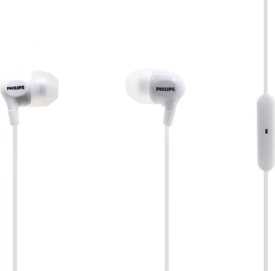 Philips SHE3555WT Wired Headset(White, In the Ear)