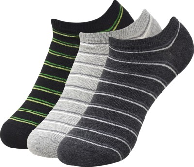 BALENZIA Men Striped Low Cut(Pack of 3)