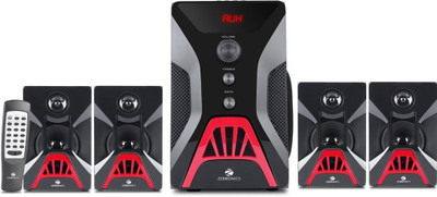Zebronics zeb-bronze 4 btrucf 90 W Bluetooth Home Theatre(Black, 4.1 Channel)